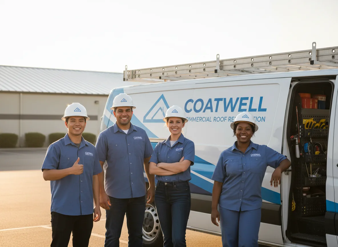 Commercial roof coating company in Midland, MI
